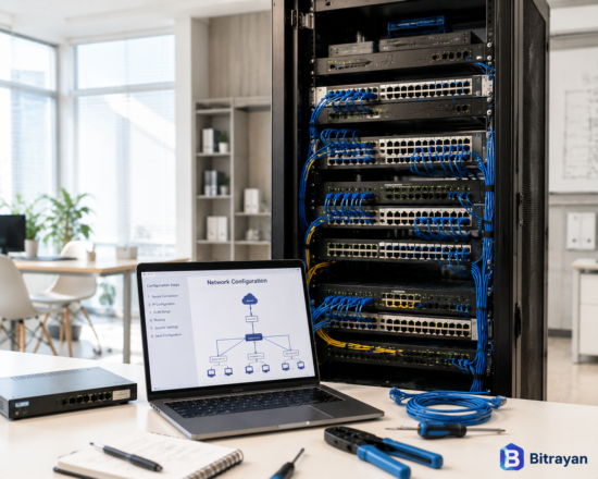 پیکربندی و نصب تجهیزات شبکه (Router & Switch)