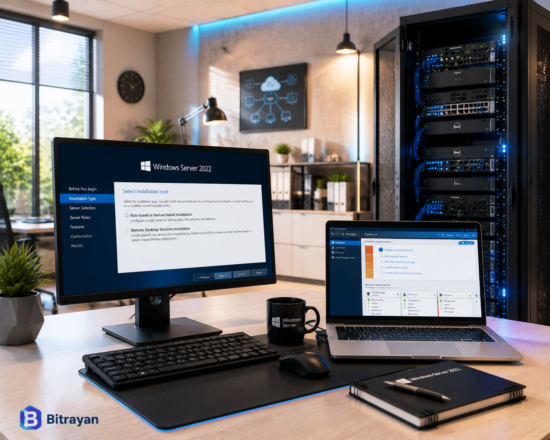 نصب و پیکربندی Windows Server 2019 / 2022