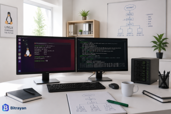 نصب و پیکربندی سرور لینوکس (Linux Server Setup)